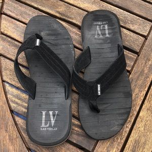 Las Vegas Flip Flops (only worn a couple of times) Size 10